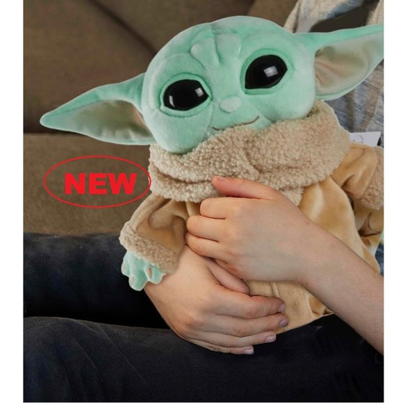 NEW Mattel Star Wars Grogu Plush 8" Mandalorian Disney Toy Baby Yoda Plushie - Picture 3 of 14
